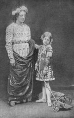 Charles Kean and Ellen Terry in 1856 as they appeared in The Winter's Tale
